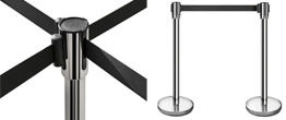 queue pole rental stanchion renting